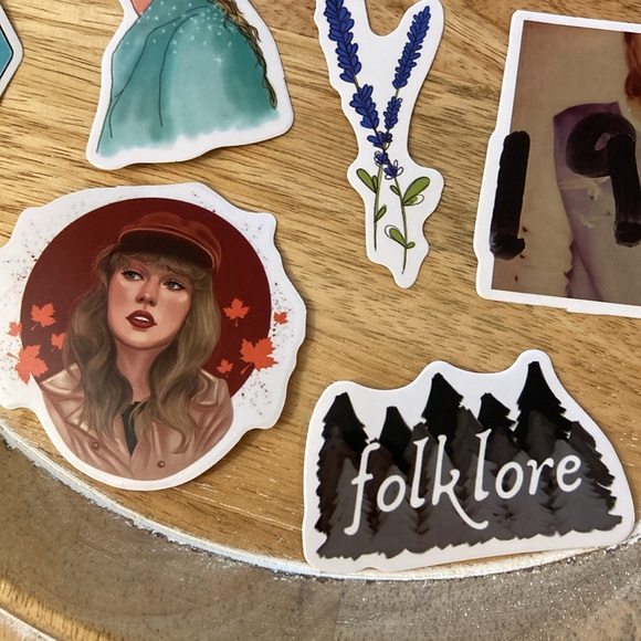 🔥5/$10 Taylor swift theme stickers x11 NEW 1989, devils roll the dice etc - Picture 2 of 7